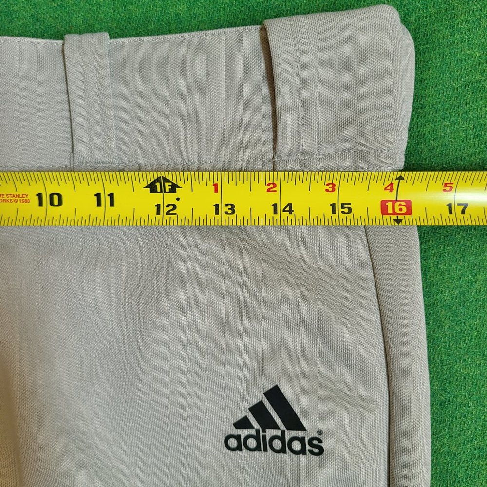 Adidas Men's Softball Pants Light Gray Size S - Picture 5 of 6